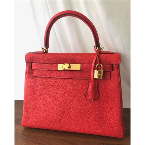 hermes rubis|Hermes rouge pivoine.